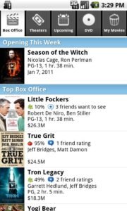 Flixster Best Android App for Movies