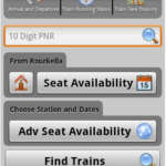 India Rail Info Android App
