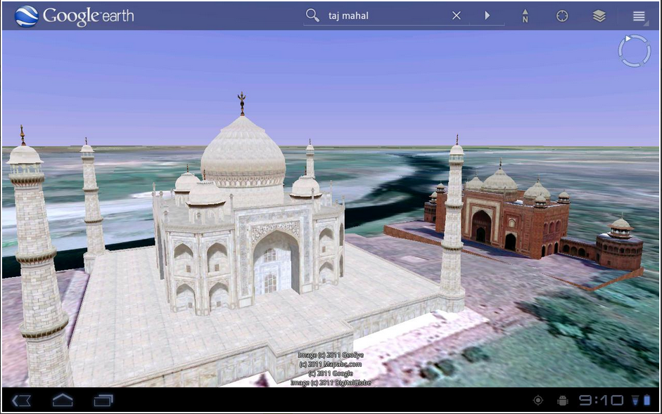 google earth android app for tablet