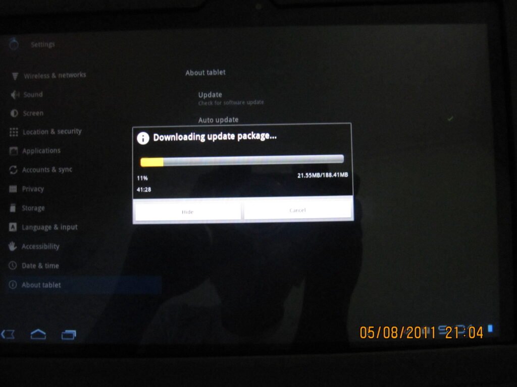 samsung 10.1 android tablet update