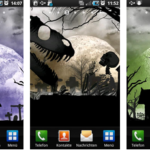 midnight halloween android wallpaper