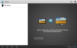 DLNA All share honeycomb 3.2 DLNA All share honeycomb 3.2