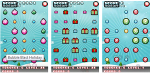 bubble blast christmas android apps