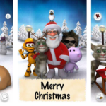 talking santa christmas app