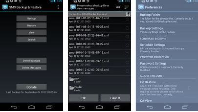SMS backup app SMS backup app