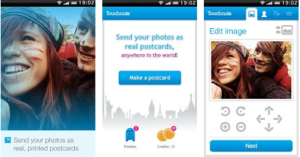 touchnote android application