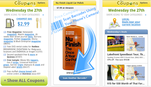 Discount Coupon Android application