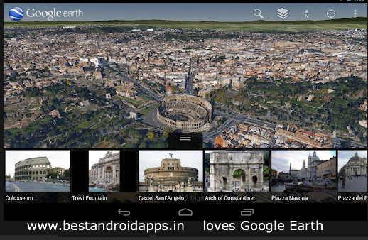 google earth android app