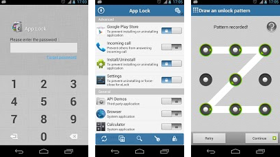 lock apps on android